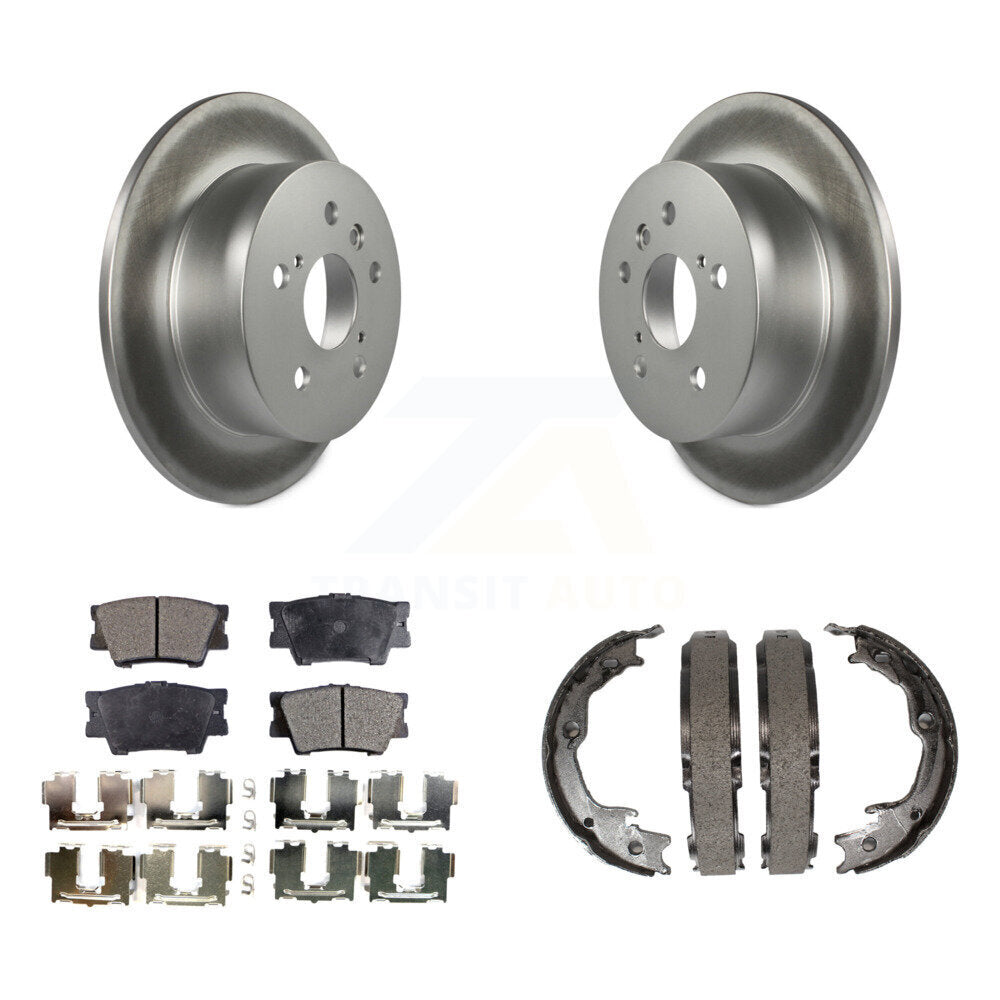 Coated Disc Rotors and Semi-Metallic Brake Pads Kit-KGF-103686 - Kit.bestparts.ca