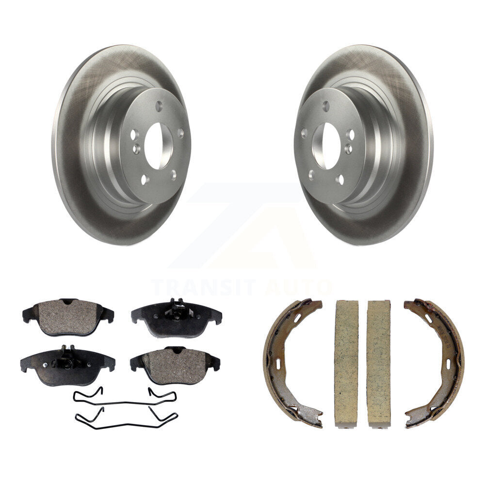 Coated Disc Rotors and Semi-Metallic Brake Pads Kit-KGF-103687 - Kit.bestparts.ca