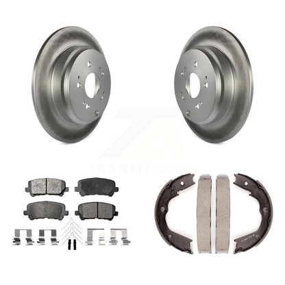 Coated Disc Rotors and Semi-Metallic Brake Pads Kit-KGF-103697 - Kit.bestparts.ca
