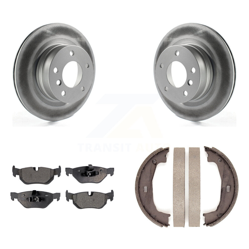 Coated Disc Rotors and Semi-Metallic Brake Pads Kit-KGF-103699 - Kit.bestparts.ca