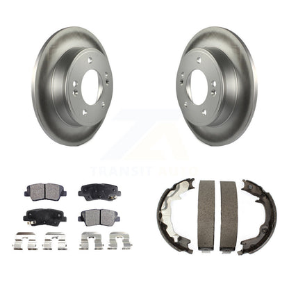 Coated Disc Rotors and Semi-Metallic Brake Pads Kit-KGF-103700 - Kit.bestparts.ca