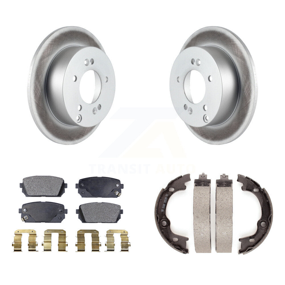 Coated Disc Rotors and Semi-Metallic Brake Pads Kit-KGF-103701 - Kit.bestparts.ca