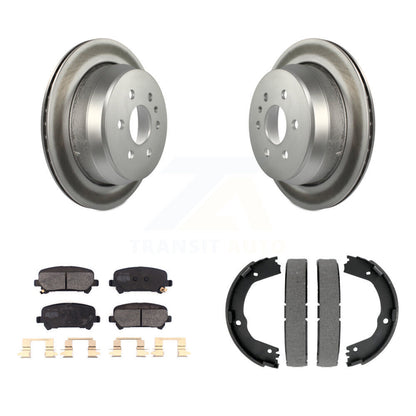 Coated Disc Rotors and Semi-Metallic Brake Pads Kit-KGF-103703 - Kit.bestparts.ca