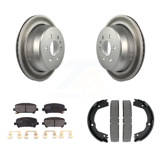 Coated Disc Rotors and Semi-Metallic Brake Pads Kit-KGF-103703 - Kit.bestparts.ca