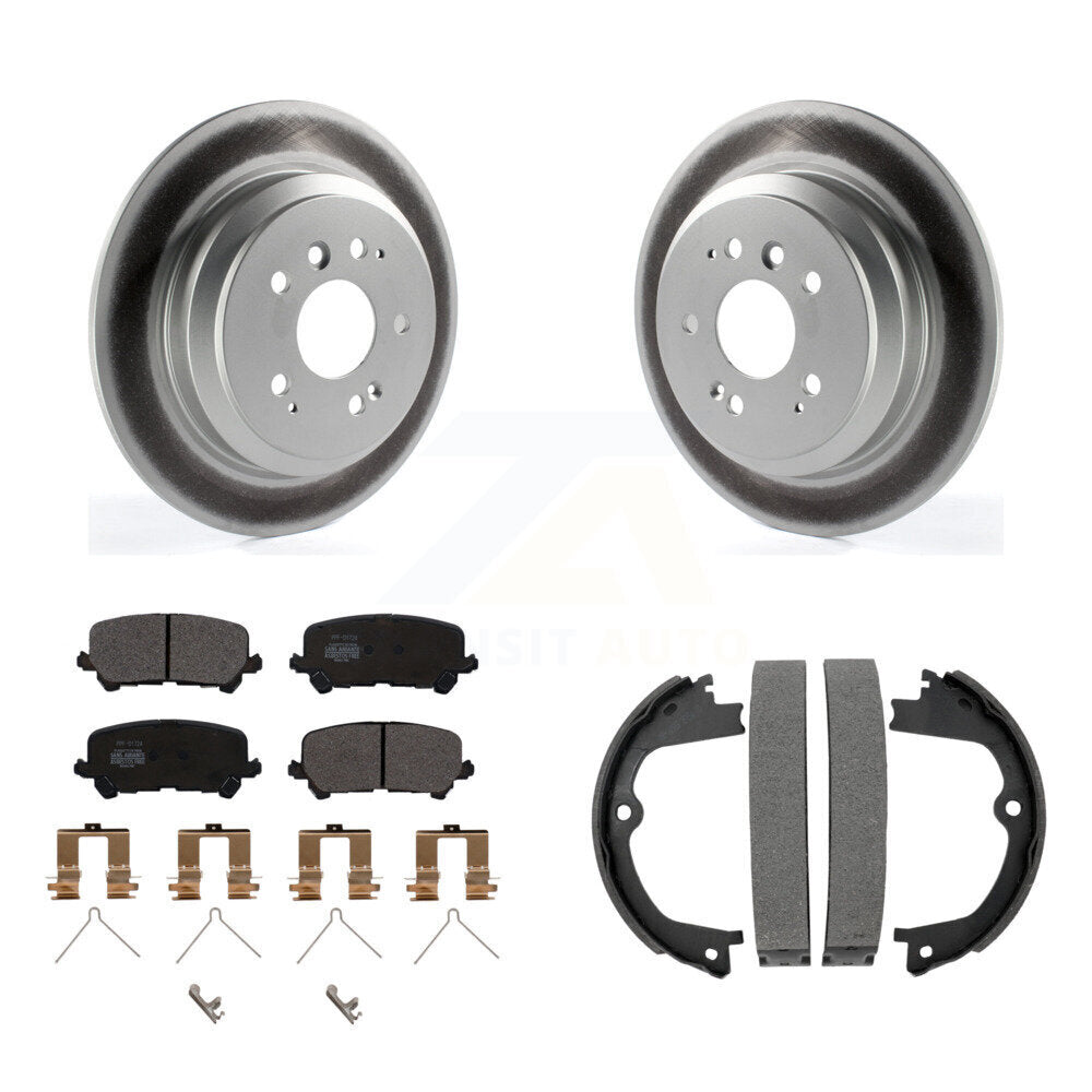 Coated Disc Rotors and Semi-Metallic Brake Pads Kit-KGF-103704 - Kit.bestparts.ca