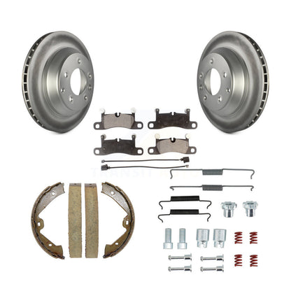 coated disc rotors and semi metallic brake pads-kgf-103711 - Kit.bestparts.ca