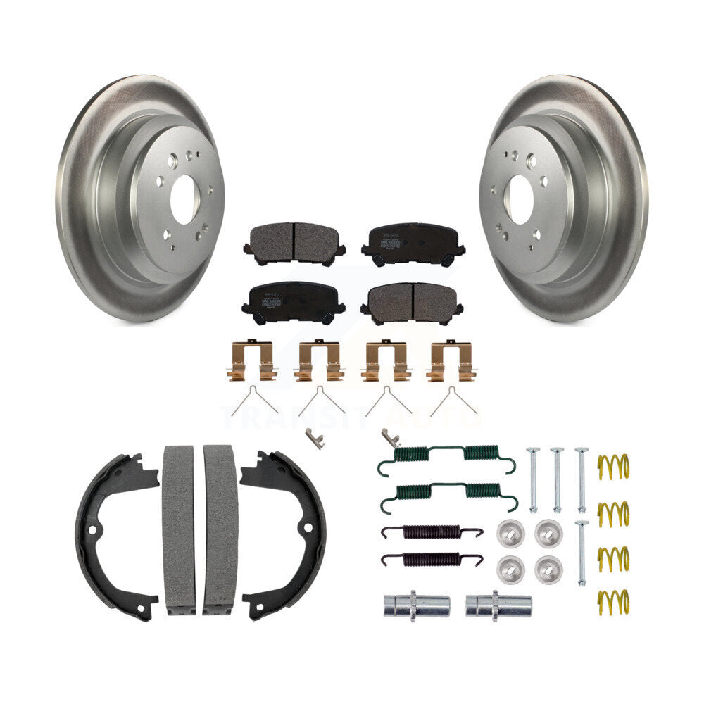 Coated Disc Rotors and Semi-Metallic Brake Pads Kit-KGF-103712 - Kit.bestparts.ca
