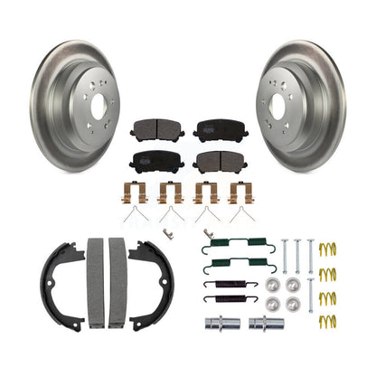 Coated Disc Rotors and Semi-Metallic Brake Pads Kit-KGF-103712 - Kit.bestparts.ca