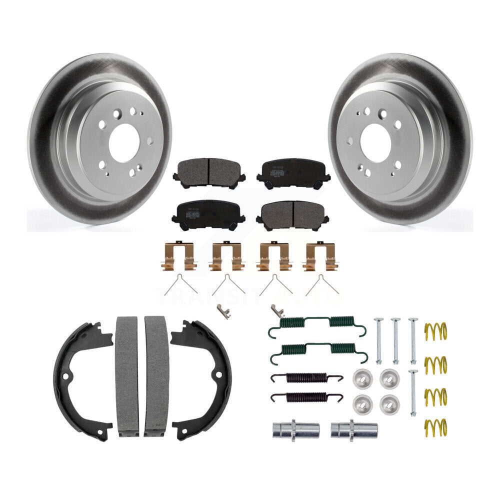 Coated Disc Rotors and Semi-Metallic Brake Pads Kit-KGF-103713 - Kit.bestparts.ca
