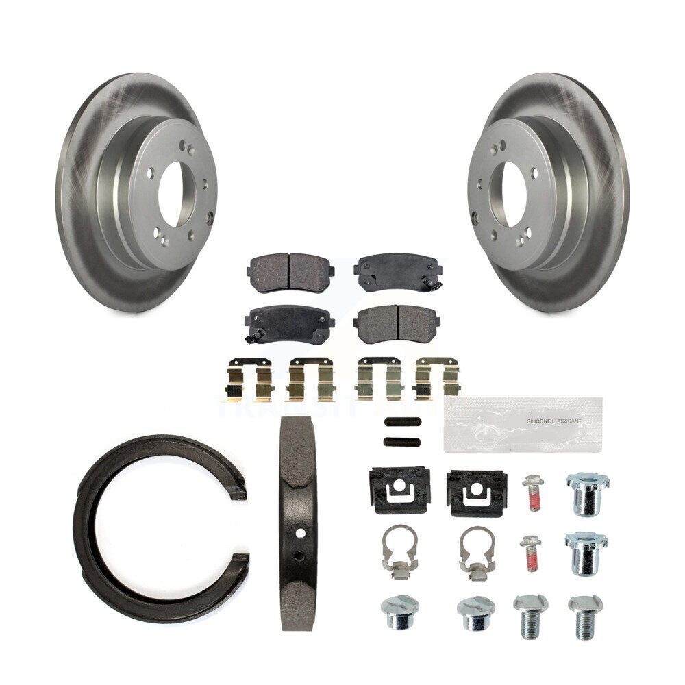 Coated Disc Rotors and Semi-Metallic Brake Pads Kit-KGF-103721 - Kit.bestparts.ca Kit.bestparts.ca