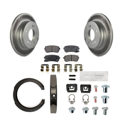 Coated Disc Rotors and Semi-Metallic Brake Pads Kit-KGF-103721 - Kit.bestparts.ca