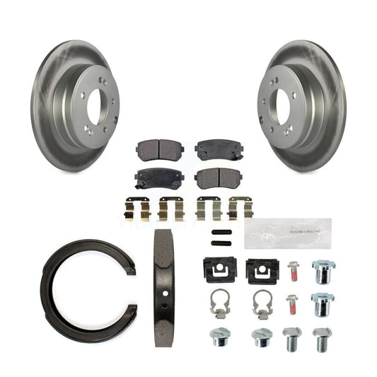 Coated Disc Rotors and Semi-Metallic Brake Pads Kit-KGF-103721 - Kit.bestparts.ca