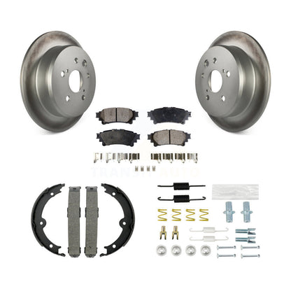Coated Disc Rotors and Semi-Metallic Brake Pads Kit-KGF-103729 - Kit.bestparts.ca