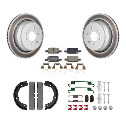 Disc Rotors and Semi-Metallic Brake Pads Kit-KGF-103734 - Kit.bestparts.ca