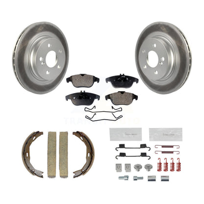 Coated Disc Rotors and Semi-Metallic Brake Pads Kit-KGF-103736 - Kit.bestparts.ca