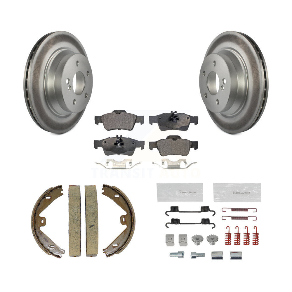Coated Disc Rotors and Semi-Metallic Brake Pads Kit-KGF-103737 - Kit.bestparts.ca Kit.bestparts.ca
