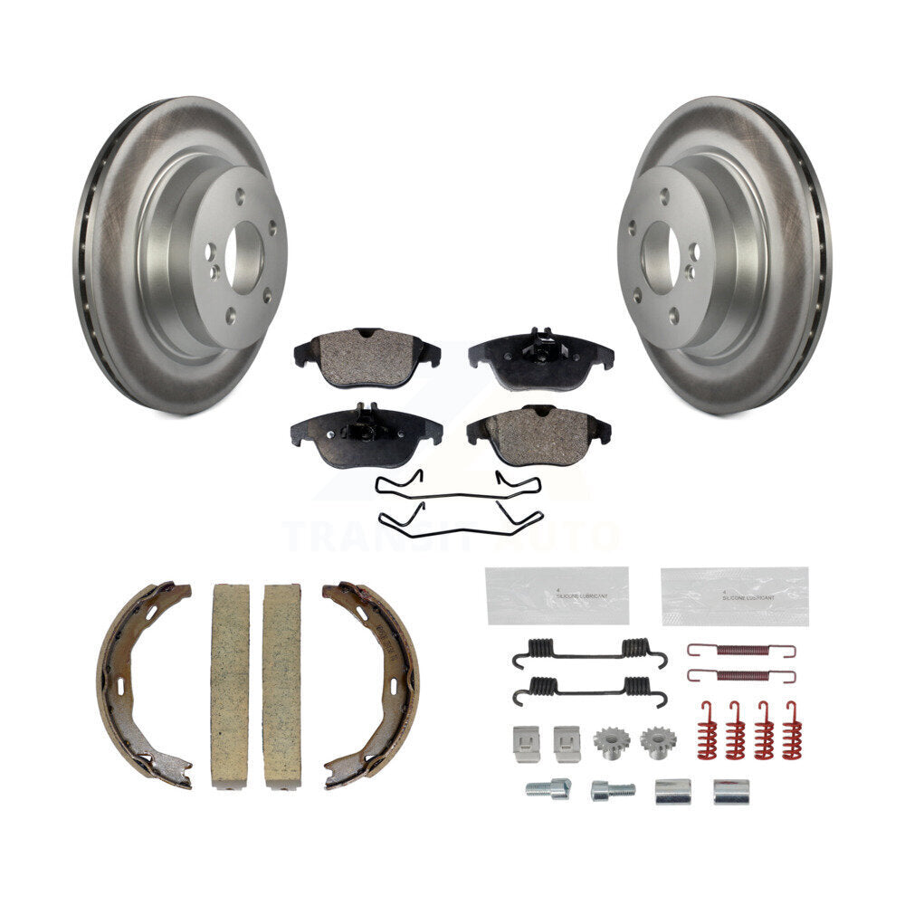 Coated Disc Rotors and Semi-Metallic Brake Pads Kit-KGF-103741 - Kit.bestparts.ca
