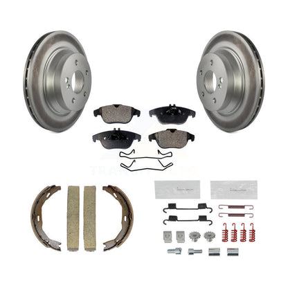 Coated Disc Rotors and Semi-Metallic Brake Pads Kit-KGF-103741 - Kit.bestparts.ca