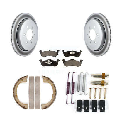 Coated Disc Rotors and Semi-Metallic Brake Pads Kit-KGF-103743 - Kit.bestparts.ca