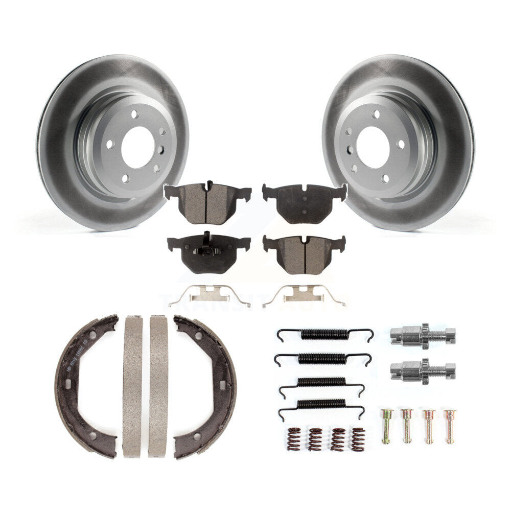 Coated Disc Rotors and Semi-Metallic Brake Pads Kit-KGF-103782 - Kit.bestparts.ca Kit.bestparts.ca