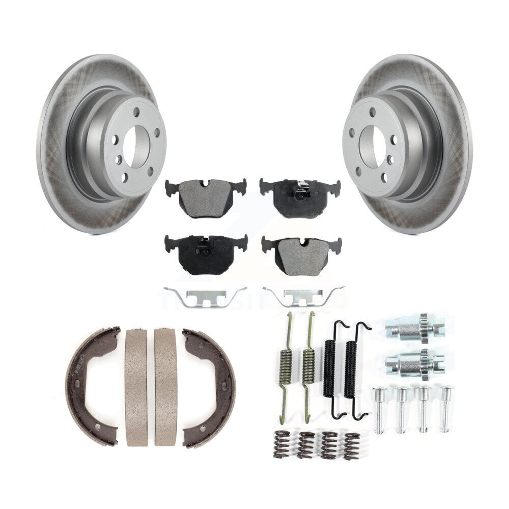 Coated Disc Rotors and Semi-Metallic Brake Pads Kit-KGF-103787 - Kit.bestparts.ca Kit.bestparts.ca