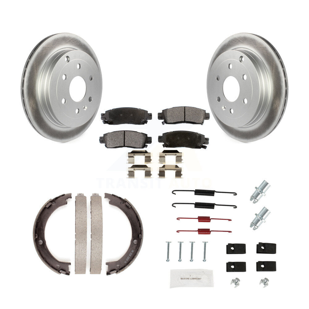 Coated Disc Rotors and Semi-Metallic Brake Pads Kit-KGF-103800 - Kit.bestparts.ca