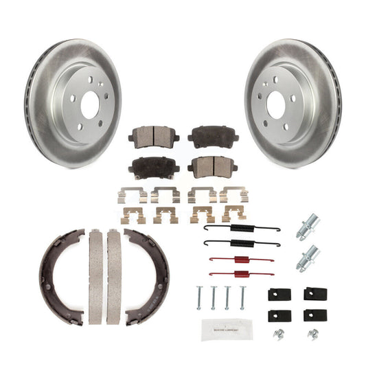 Coated Disc Rotors and Semi-Metallic Brake Pads Kit-KGF-103801 - Kit.bestparts.ca