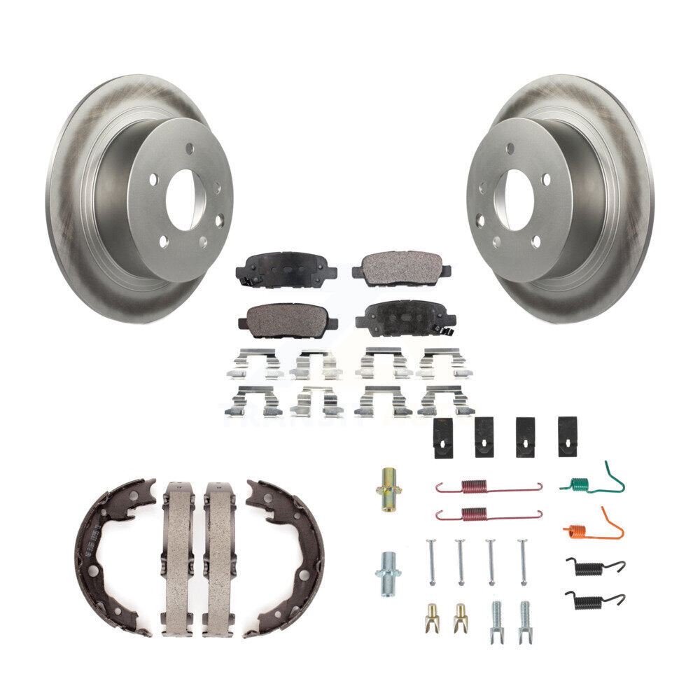 Coated Disc Rotors and Semi-Metallic Brake Pads Kit-KGF-103802 - Kit.bestparts.ca Kit.bestparts.ca