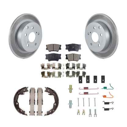 Coated Disc Rotors and Semi-Metallic Brake Pads Kit-KGF-103805 - Kit.bestparts.ca