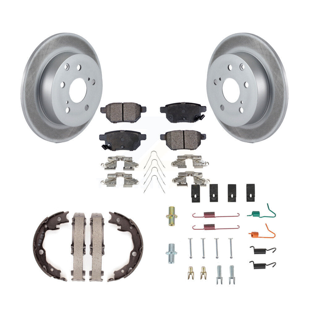 Coated Disc Rotors and Semi-Metallic Brake Pads Kit-KGF-103809 - Kit.bestparts.ca Kit.bestparts.ca