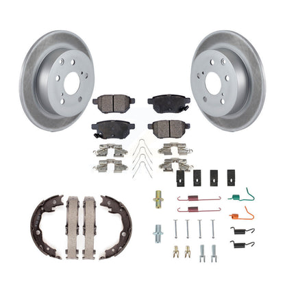 Coated Disc Rotors and Semi-Metallic Brake Pads Kit-KGF-103809 - Kit.bestparts.ca
