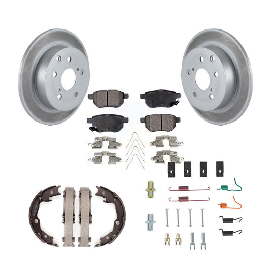 Coated Disc Rotors and Semi-Metallic Brake Pads Kit-KGF-103809 - Kit.bestparts.ca