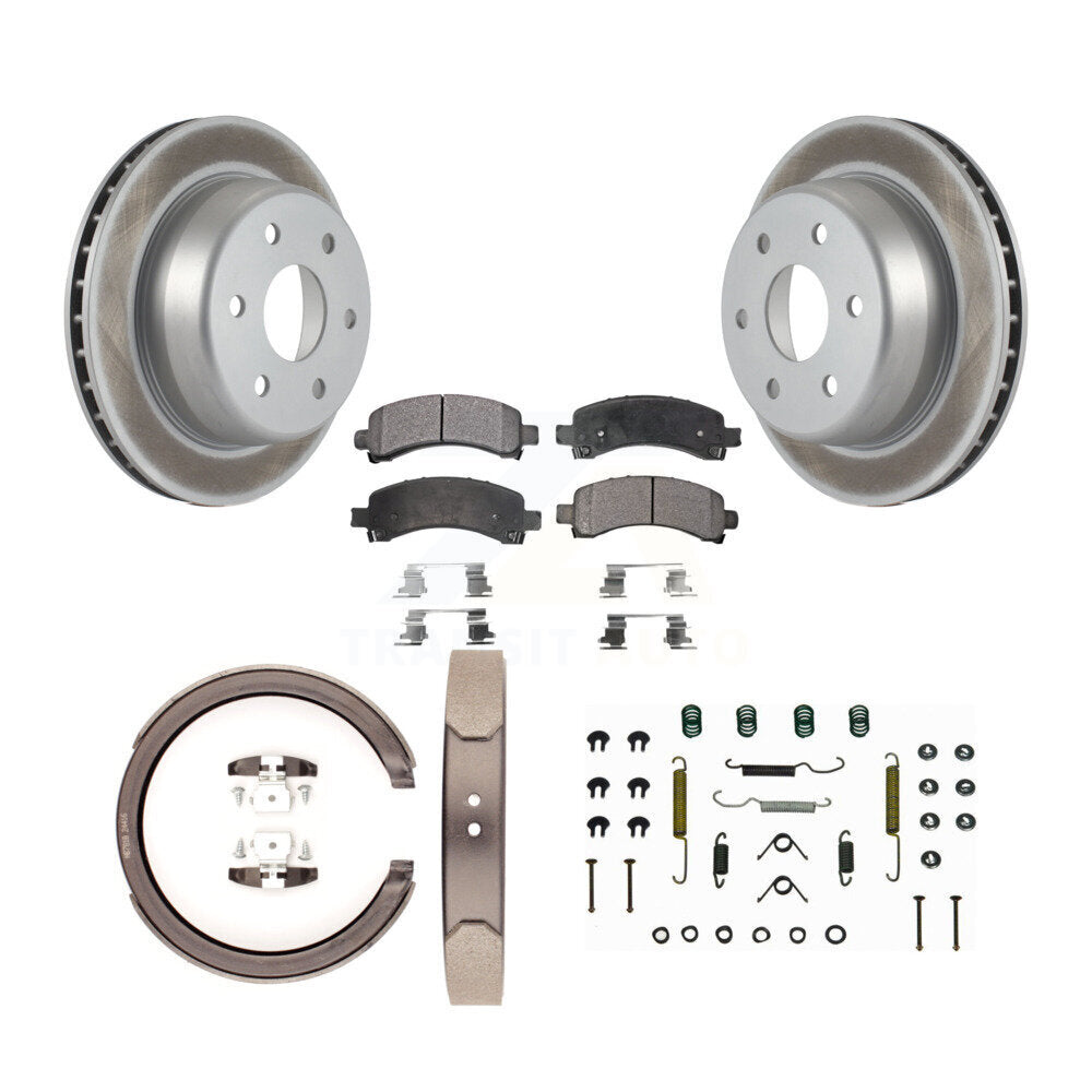 Coated Disc Rotors and Semi-Metallic Brake Pads Kit-KGF-103840 - Kit.bestparts.ca Kit.bestparts.ca