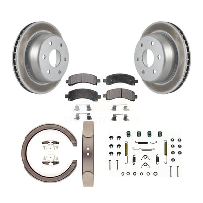 Coated Disc Rotors and Semi-Metallic Brake Pads Kit-KGF-103840 - Kit.bestparts.ca