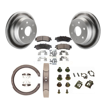coated disc rotors and semi metallic brake pads-kgf-103845 - Kit.bestparts.ca