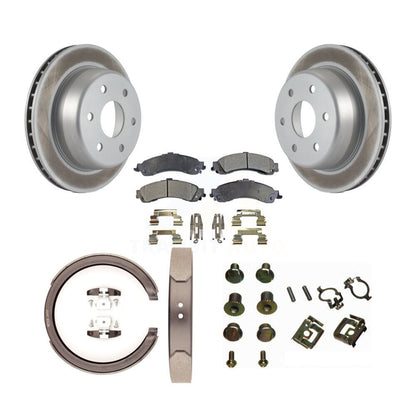 coated disc rotors and semi metallic brake pads-kgf-103852 - Kit.bestparts.ca