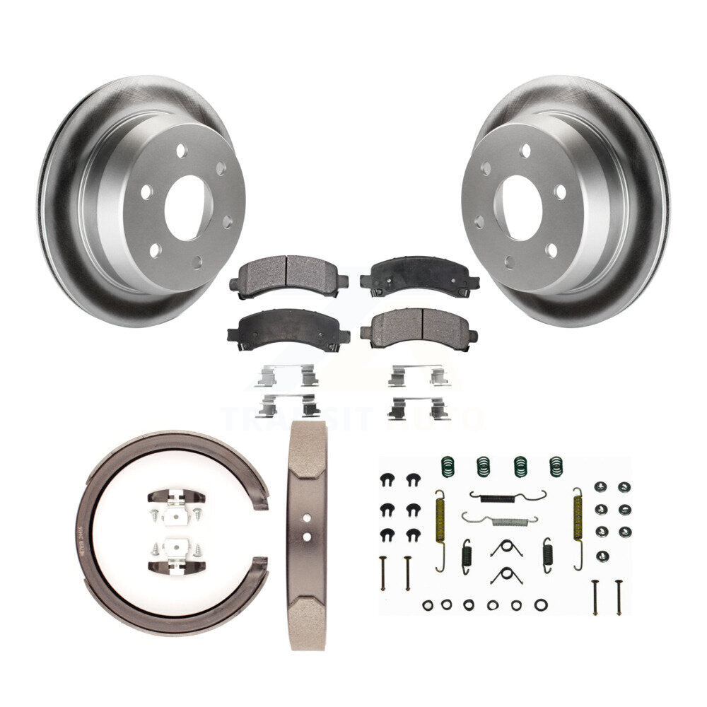 Coated Disc Rotors and Semi-Metallic Brake Pads Kit-KGF-103860 - Kit.bestparts.ca Kit.bestparts.ca
