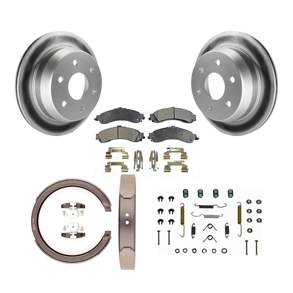 Coated Disc Rotors and Semi-Metallic Brake Pads Kit-KGF-103863 - Kit.bestparts.ca Kit.bestparts.ca