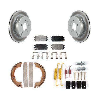 Coated Disc Rotors and Semi-Metallic Brake Pads Kit-KGF-103868 - Kit.bestparts.ca