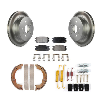 Coated Disc Rotors and Semi-Metallic Brake Pads Kit-KGF-103870 - Kit.bestparts.ca