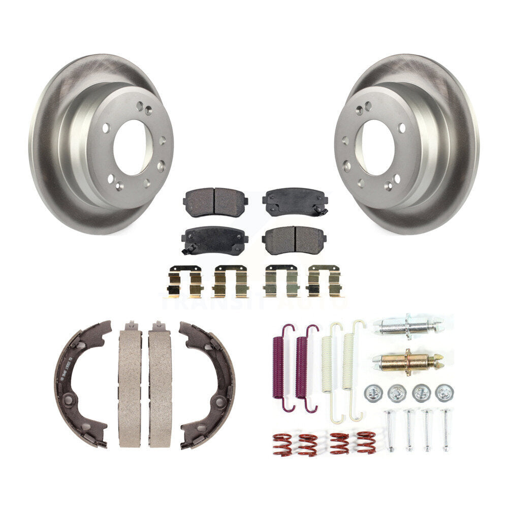 Coated Disc Rotors and Semi-Metallic Brake Pads Kit-KGF-103871 - Kit.bestparts.ca Kit.bestparts.ca