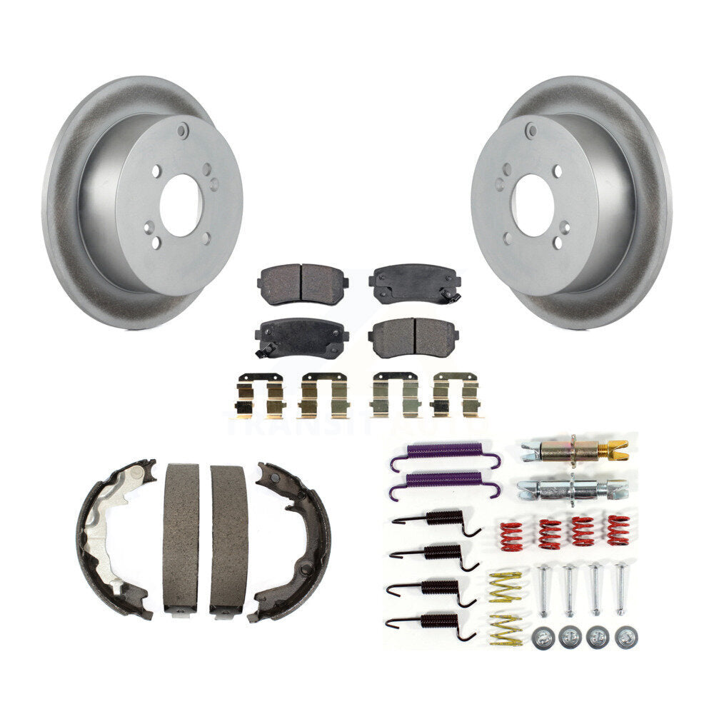 Coated Disc Rotors and Semi-Metallic Brake Pads Kit-KGF-103880 - Kit.bestparts.ca Kit.bestparts.ca
