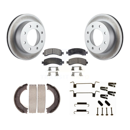 coated disc rotors and semi metallic brake pads-kgf-103885 - Kit.bestparts.ca
