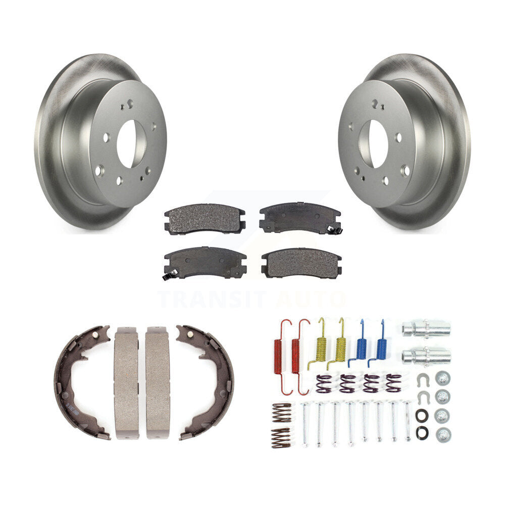 Coated Disc Rotors and Semi-Metallic Brake Pads Kit-KGF-103898 - Kit.bestparts.ca Kit.bestparts.ca