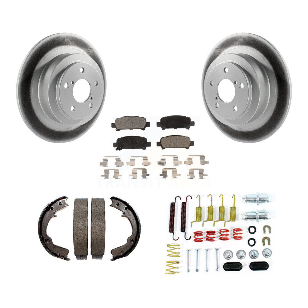 Coated Disc Rotors and Semi-Metallic Brake Pads Kit-KGF-103929 - Kit.bestparts.ca Kit.bestparts.ca