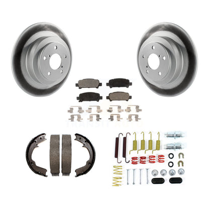 Coated Disc Rotors and Semi-Metallic Brake Pads Kit-KGF-103929 - Kit.bestparts.ca