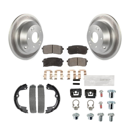Coated Disc Rotors and Semi-Metallic Brake Pads Kit-KGF-103932 - Kit.bestparts.ca