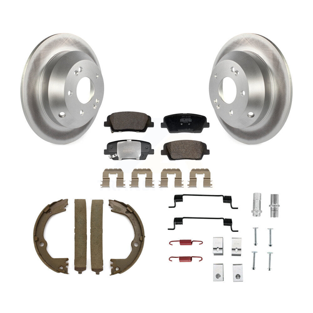 Coated Disc Rotors and Semi-Metallic Brake Pads Kit-KGF-103933 - Kit.bestparts.ca Kit.bestparts.ca