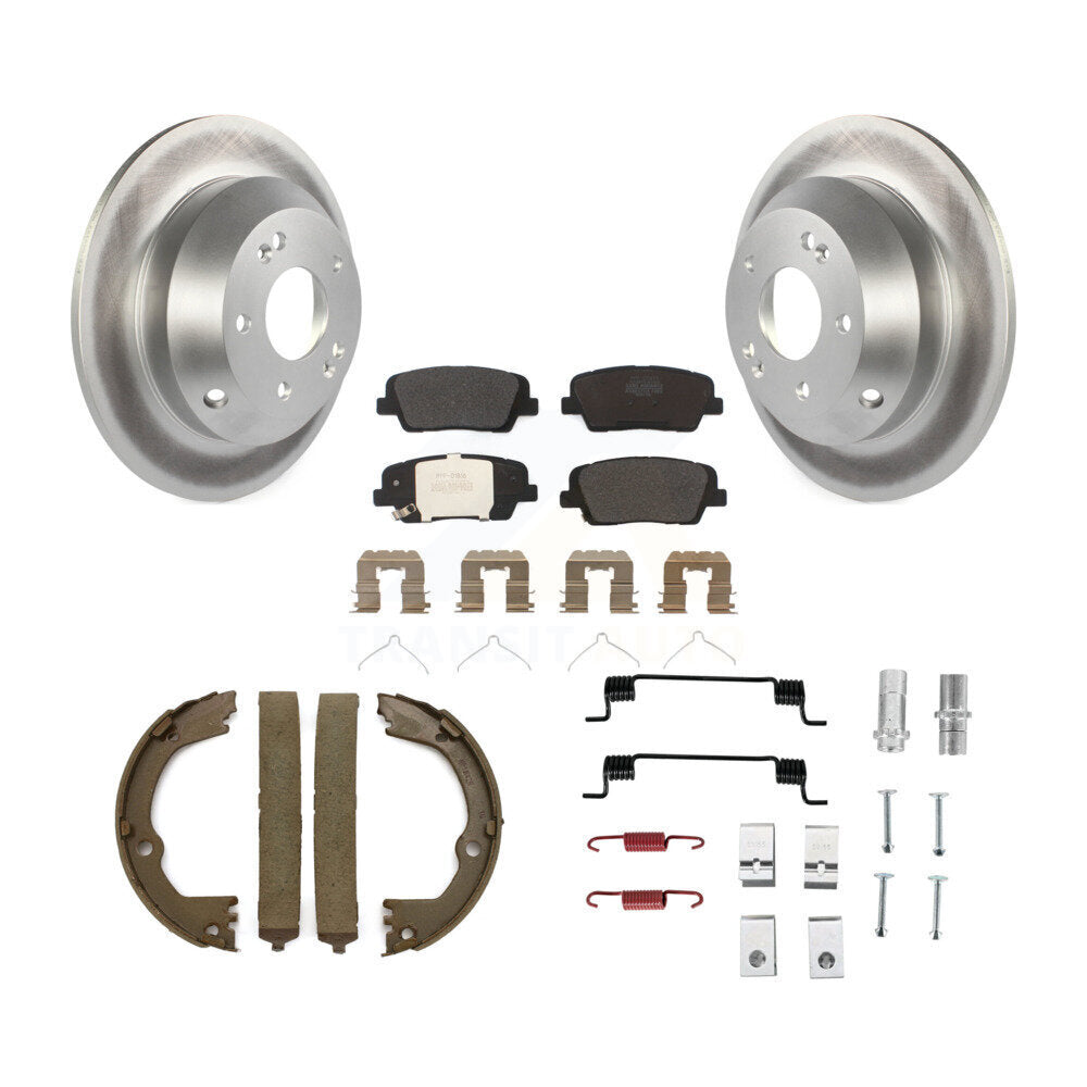 Coated Disc Rotors and Semi-Metallic Brake Pads Kit-KGF-103934 - Kit.bestparts.ca