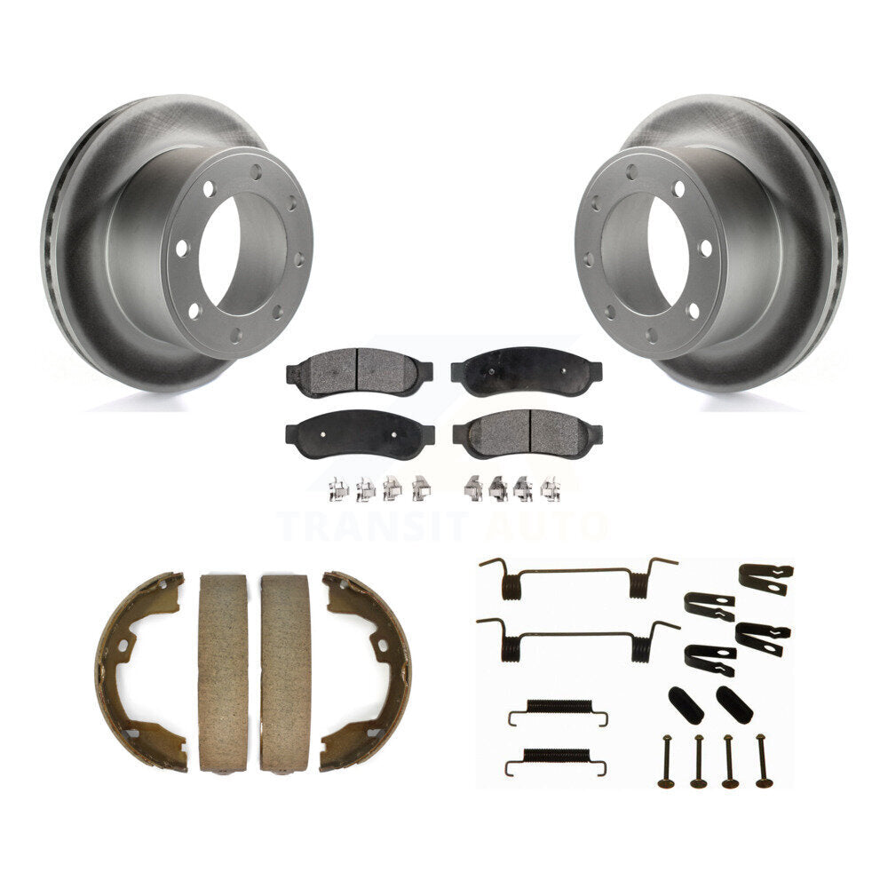 coated disc rotors and semi metallic brake pads-kgf-103938 - Kit.bestparts.ca